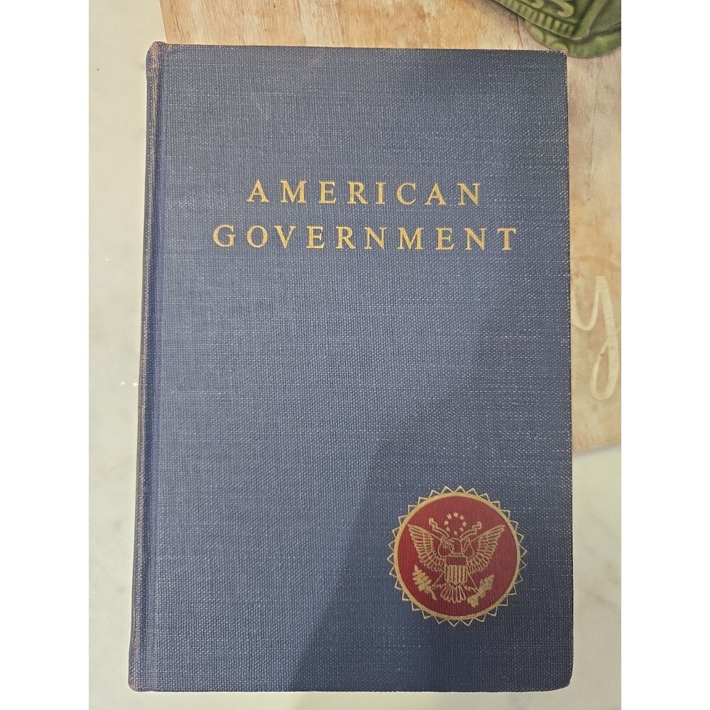 American Government James L. McCamy 1957 Hardcover Vintage